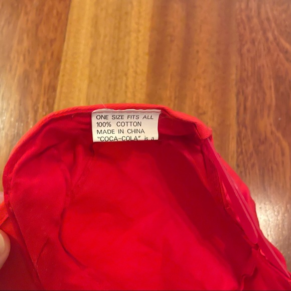 Lot of 2 vintage Coca-Cola 90s Pop Music Snapback Hat Cap - Picture 4 of 4